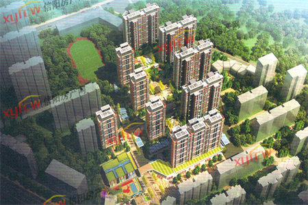 新东岳A区2室2厅1卫63万83m2出售精装分期低费用